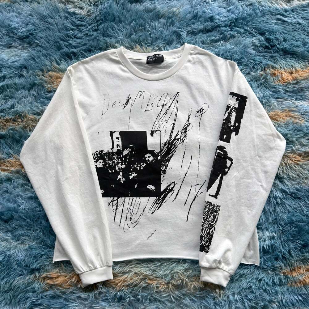 Enfants Riches Déprimés White Graphic Long Sleeve T-Shirt